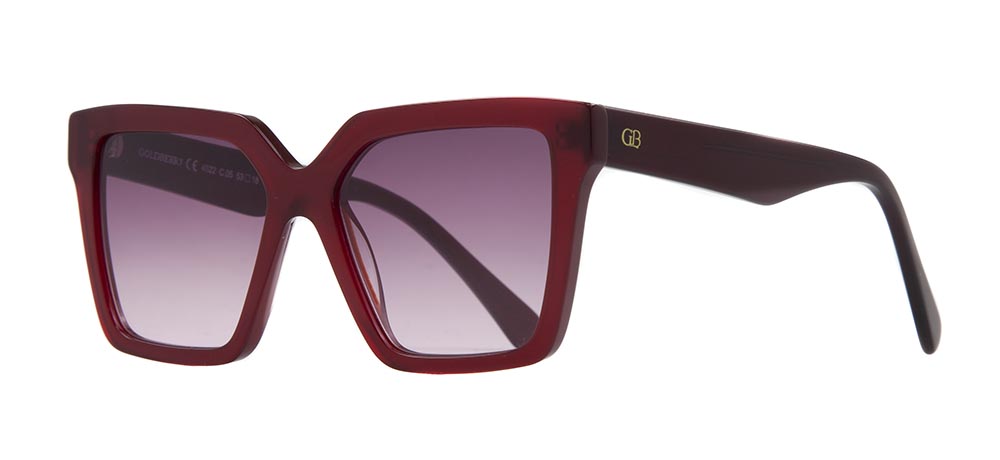 GOLDBERRY Sunglasses Teenage,,Adult Woman Rectangular Full-Rimmed Acetate UV400 GBGNŞ 4522-C.05